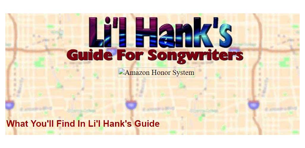 Li’l Hanks Guide for Songwriters