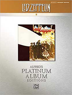 Led Zeppelin Alfred’s Platinum Album Editions Drumset Transcription Books, Drumset Transcription Book of Led Zeppelin Album 2