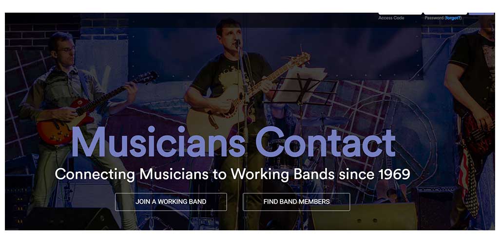 Musicians Contact Service