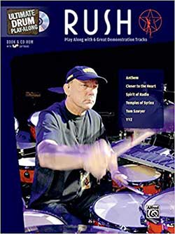 RUSH Play Along Book with CD 6 Great Sounding Tracks