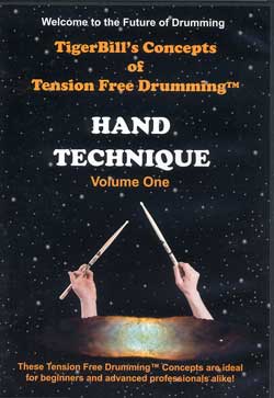 Tension Free Drumming Hand Technique DVD Volume 1