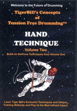 Tension Free Drumming Hand Technique DVD Volume 2