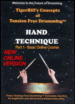 Tension Free Drumming Hand Technique Part 1 Basic Online Course