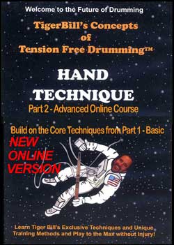 Tension Free Drumming Hand Technique Part 2 Advanced Online Course