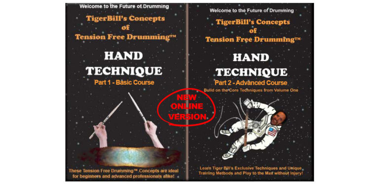 Tension Free Drumming Hand Tech Basics and Advanced Course
