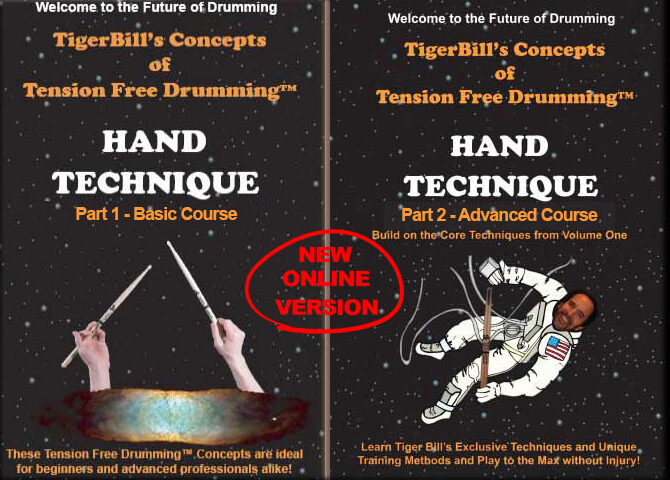 Tension Free Drumming Hand Tech Basics and Advanced Course